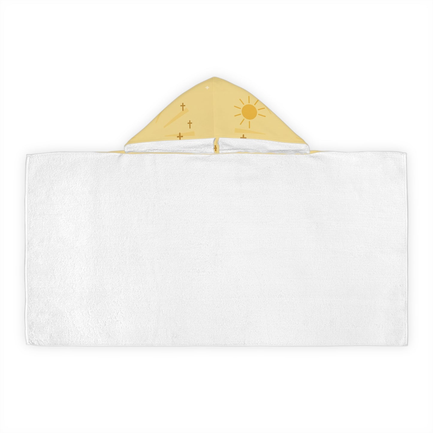 Youth Hooded Towel — "Shine His Light" Christian Kids Beach & Bath Towel